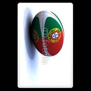 Etui carte bancaire Ballon de rugby Portugal