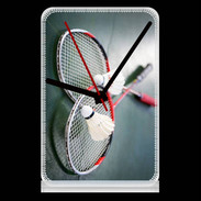 Pendule de bureau Badminton 