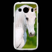 Coque Samsung Galaxy Ace4 Portrait cheval blanc 10