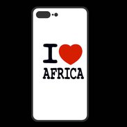 Coque  Iphone 8 Plus PREMIUM I love Africa