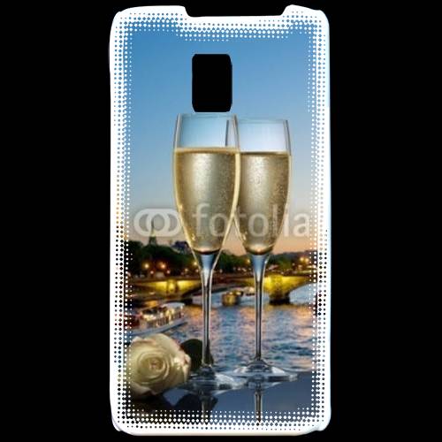 Coque LG P990 Amour au champagne