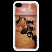 Coque iPhone 4 / iPhone 4S guadeloupe 971
