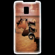 Coque LG P990 guadeloupe 971