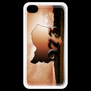 Coque iPhone 4 / iPhone 4S Guyane 973