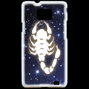 Coque Samsung Galaxy S2 Zodiaque scorpion