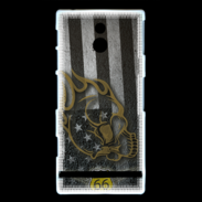 Coque Sony Xperia P route 66 crane