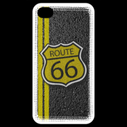 Coque iPhone 4 / iPhone 4S route 66 goudron