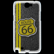 Coque Samsung Galaxy Note 2 route 66 goudron