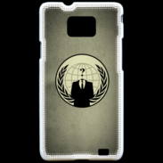 Coque Samsung Galaxy S2 anonymous