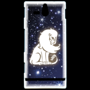 Coque SONY Xperia U zodiaque lion