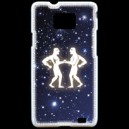 Coque Samsung Galaxy S2 zodiaque gémeaux