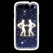 Coque Samsung Galaxy S3 zodiaque gémeaux