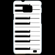 Coque Samsung Galaxy S2 Touches de piano