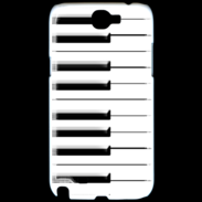 Coque Samsung Galaxy Note 2 Touches de piano