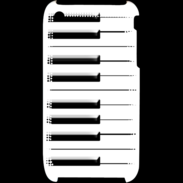 Coque iPhone 3G / 3GS Touches de piano