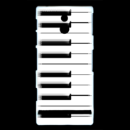 Coque Sony Xperia P Touches de piano