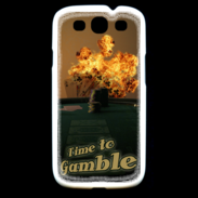 Coque Samsung Galaxy S3 Poker flamme