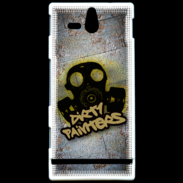 Coque SONY Xperia U Tag et graffiti