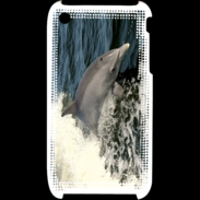 Coque iPhone 3G / 3GS Coque Dauphin et vague