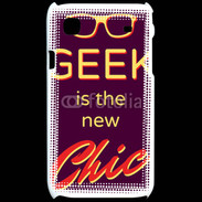 Coque Samsung Galaxy S Geek is the new chic