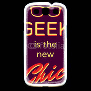 Coque Samsung Galaxy S3 Geek is the new chic