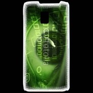 Coque LG P990 oeil de la matrice