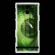 Coque Sony Xperia P oeil de la matrice