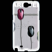 Coque Samsung Galaxy Note 2 course de souris