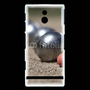 Coque Sony Xperia P Pétanque