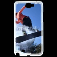 Coque Samsung Galaxy Note 2 Saut en Snowboard