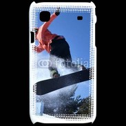 Coque Samsung Galaxy S Saut en Snowboard
