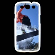 Coque Samsung Galaxy S3 Saut en Snowboard
