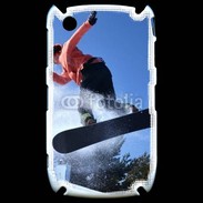 Coque Black Berry 8520 Saut en Snowboard