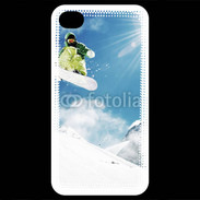 Coque iPhone 4 / iPhone 4S Saut en Snowboard 2