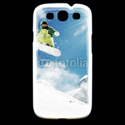 Coque Samsung Galaxy S3 Saut en Snowboard 2