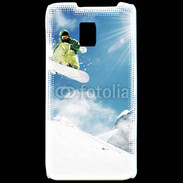 Coque LG P990 Saut en Snowboard 2