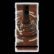 Coque Sony Xperia P Chocolat fondant