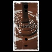 Coque Sony Xperia T Chocolat fondant