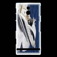 Coque Sony Xperia P Bateau à moteur 1