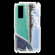 Coque Samsung Player One Bord de plage en bateau