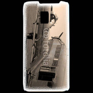 Coque LG P990 Avion d'autrefois 