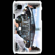 Coque Samsung Galaxy S Cockpit avion de ligne