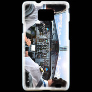 Coque Samsung Galaxy S2 Cockpit avion de ligne