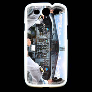 Coque Samsung Galaxy S3 Cockpit avion de ligne