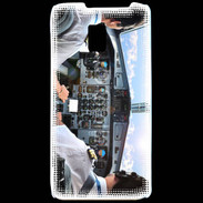 Coque LG P990 Cockpit avion de ligne