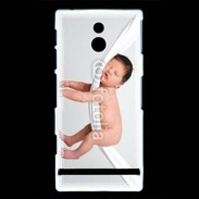 Coque Sony Xperia P Bébé qui dort