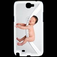 Coque Samsung Galaxy Note 2 Bébé qui dort