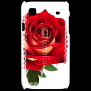 Coque Samsung Galaxy S Rose rouge