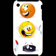 Coque iPhone 3G / 3GS Sourires de ballons