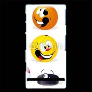 Coque Sony Xperia P Sourires de ballons